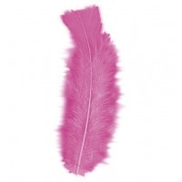   50 PLUMAS ROSA APROX. 10CM