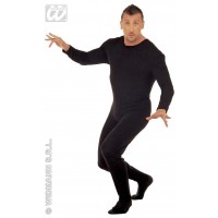 $D MALLA HOMBRE ENTERA C/MANGAS NEGRA XL