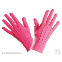 GUANTES ADULTO CORTOS FUCSIA