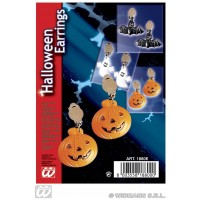 $D PAR DE PENDIENTES HALLOWEEN SURT.