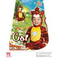 ! DISFRAZ 6A12/12A24MESES GATO NARANJA
