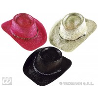 SOMBRERO COW-BOY GLITTER COL.SURT