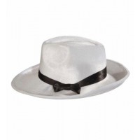   SOMBRERO GANSTER FIELTRO BLANCO