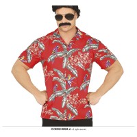 CAMISA T-M HAWAIANA LOROS