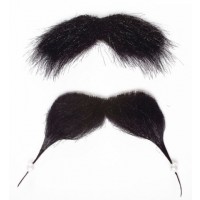 BIGOTE PERILLA PIRATA C/PERLAS