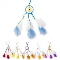 COLLAR CAZASUEÑOS CON PLUMAS COL.SURT