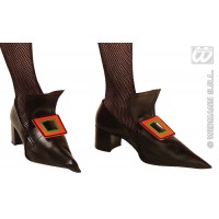 $D CUBREZAPATOS BRUJA CON HEBILLA COLOR