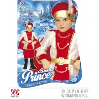 $DDISFRAZ 3A4/4A5 AÑOS PRINCIPE ROJO