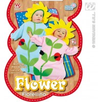 /DISFRAZ BEBE 9MESES FLOR ROSA Y AZUL