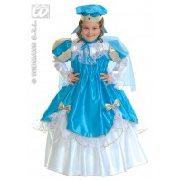 DISFRAZ 3A4/4A5AÑOS PRINCESA AZUL