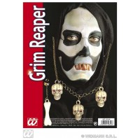 $ SET COLLAR CALAVERAS C/PENDIENTE