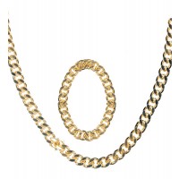 SET GANSTER/RAPERO PULSERA COLLAR