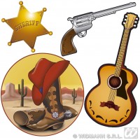 4/U FIGURAS DECORACION OESTE