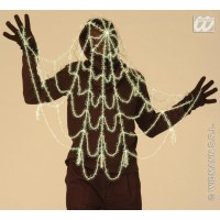 $D TELARAÑA 150CMS IRIDISCENTE