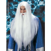 PELUCA MAGO GANDALF SR DE LOS ANILLOS