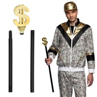 BASTON SIMBOLO DOLAR 76CM