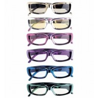 $D GAFAS CUADRADA METAL AÑOS70 6COL