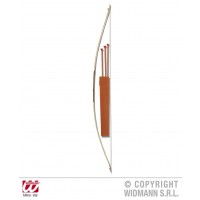 ARCO GRANDE INDIO C/3 FLECHAS 152CM