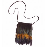 BOLSO INDIO C/PLUMAS