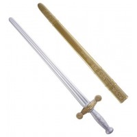ESPADA CABALLERO MEDIEVAL C/FUNDA 69CM
