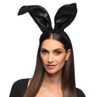 DIADEMA CONEJO OREJAS GDE NEGRAS
