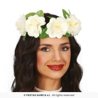 CORONA FLORES BLANCAS