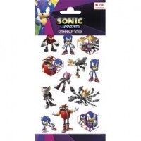   12 TATUAJE CALCOMANIA SONIC
