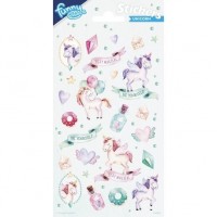   PEGATINAS BRILLANTES UNICORNIO