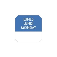 R/1000U ETIQUETA LUNES 2,5X2,5CM