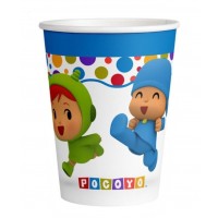   8 VASOS CARTON POCOYO