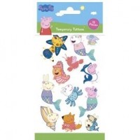  TATUAJES TEMPORALES PEPPA PIG
