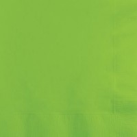   20 SERVILLETAS VERDE LIMA 25CM