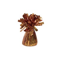   PESO GLOBO METAL NARANJA 175GR