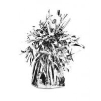   PESO GLOBO METAL PLATA 175GR