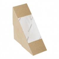 "50 PORTA SANDWICHES ECO 12,4X12,4X5,5CM
