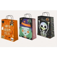 BOLSA TRUCO TRATO HALLOWEEN 18X10X24CM