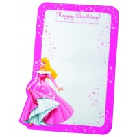 CARTEL MENSAJE CUMPLEAÑOS PRINCESA MAGIC