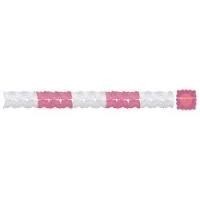 GUIRNALDA ROSA/BLANCO 3,65MTS