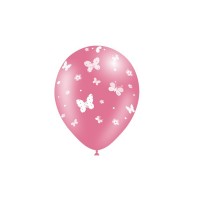   8 GLOBOS 11" 11241 MARIPOSAS