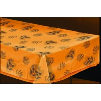 MANTEL TRANSP.CALAVERAS HALLOWEEN 137X274CMS