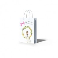 BOLSA COMUNION LAZO NIÑA 15X21CM