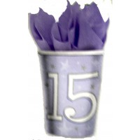 PAQ.8/U VASO MIS QUINCE 266ML