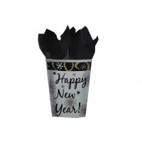$PAQ.8/U VASO HAPPY NEW YEAR 266ML