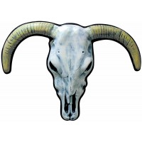 COLGANTE PLAST CABEZA GANADO VAQUERO