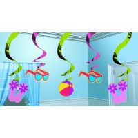 PAQ.5/U TIRAS ESPIRAL MOTIVOS PLAYA