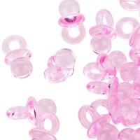   12  APLIQUE MINI CHUPAS ROSA 2MM