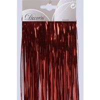 CABELLERA FLECO ROJO BRILLANTE 50X40CM