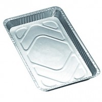 100 RECIPIENTES ALUMINIO 525X325X39MM