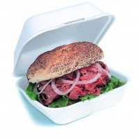 $D 125/U RECIP.FOAM BURGUER 15X15X7CM
