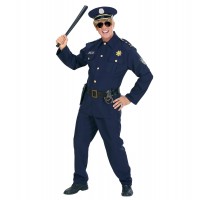 DISFRAZ T-XL POLICIA AZUL